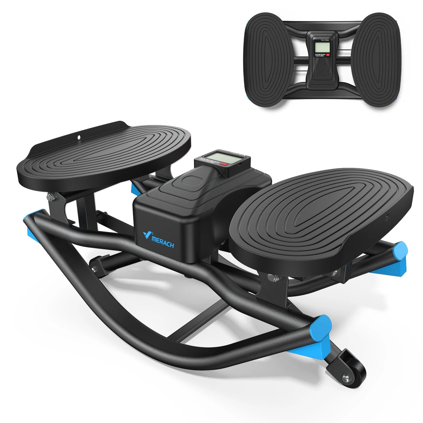 Merach Noiseless Ab Twist Stepper For Core And Waist Fitness