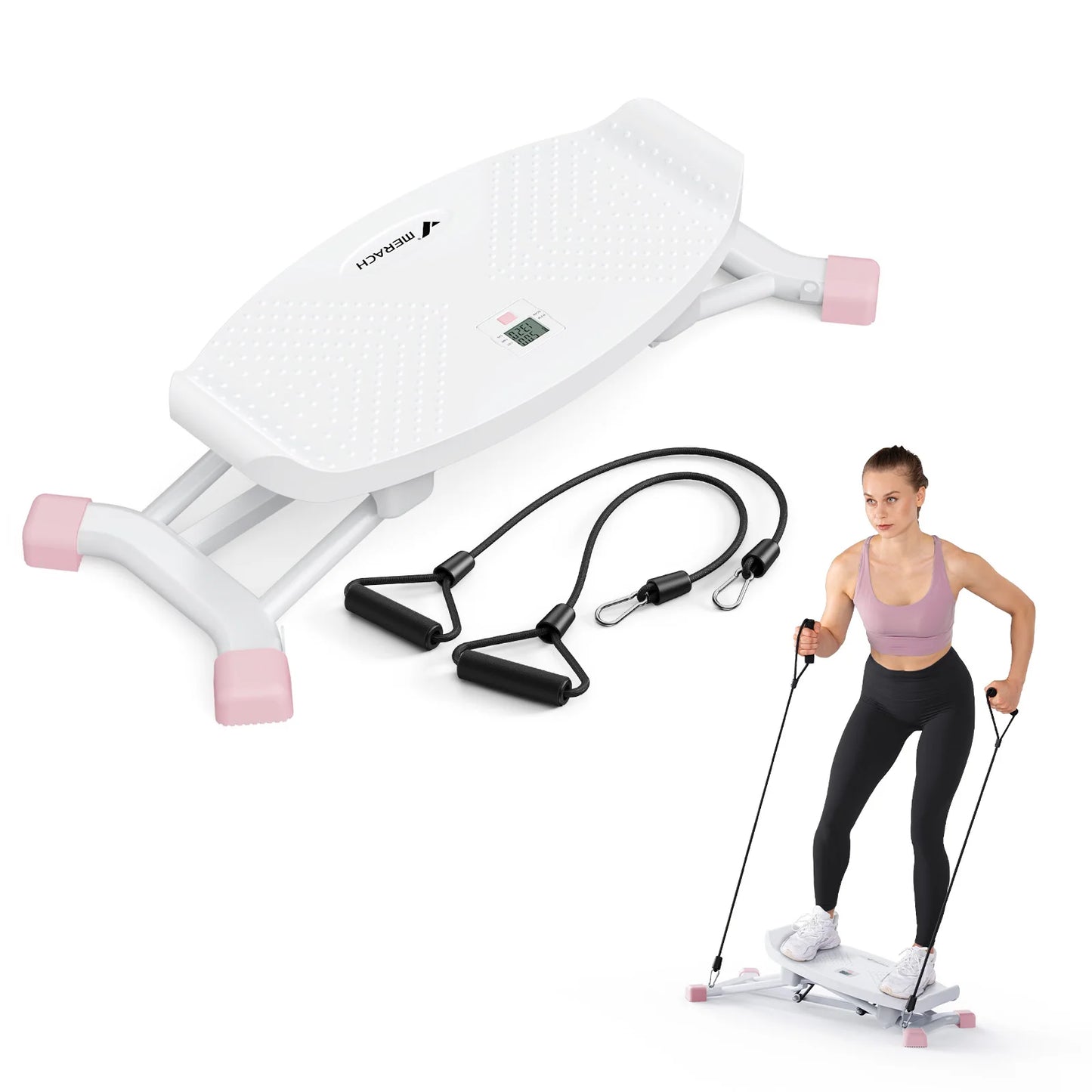 MERACH Ski Machine Simulated Ski Training for Full-Body Cardio Fitness