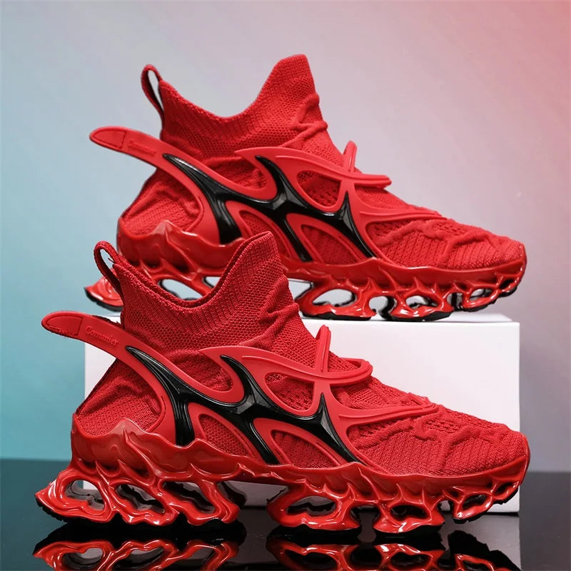 Lexsan Mens Casual Sneakers Breathable Running Shoes