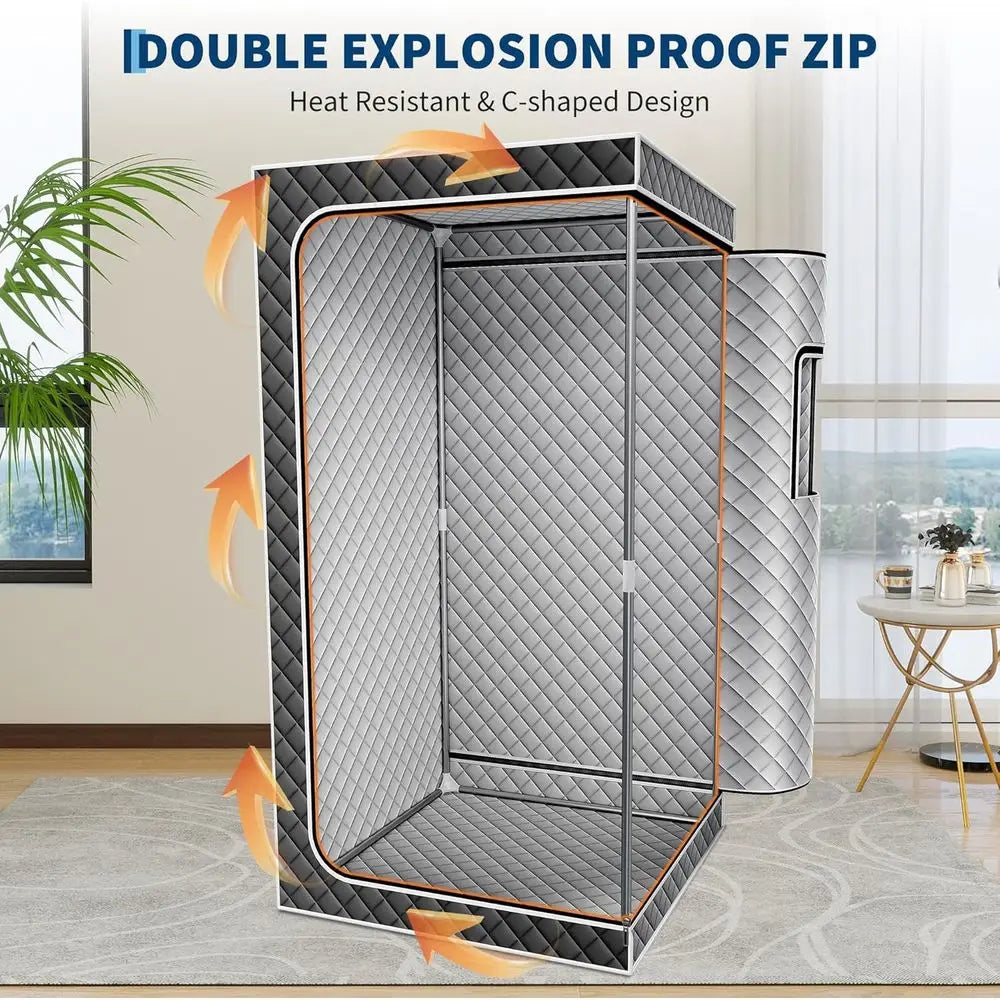 Portable Home Sauna Tent Personal Steam Spa with Fast Heating
