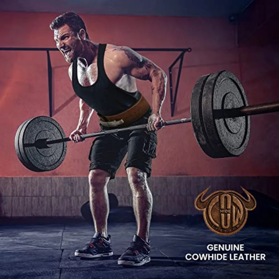 Weight Lifting Belt Powerlifting IPL USPA Approved Back Support Buckle