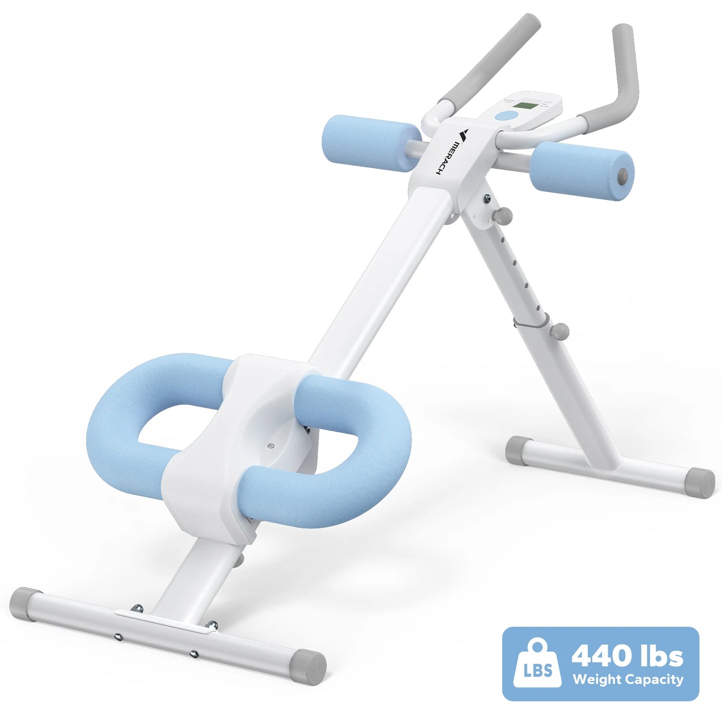 MERACH Ab Machine Adjustable Trainer Foldable Abdominal Workout System