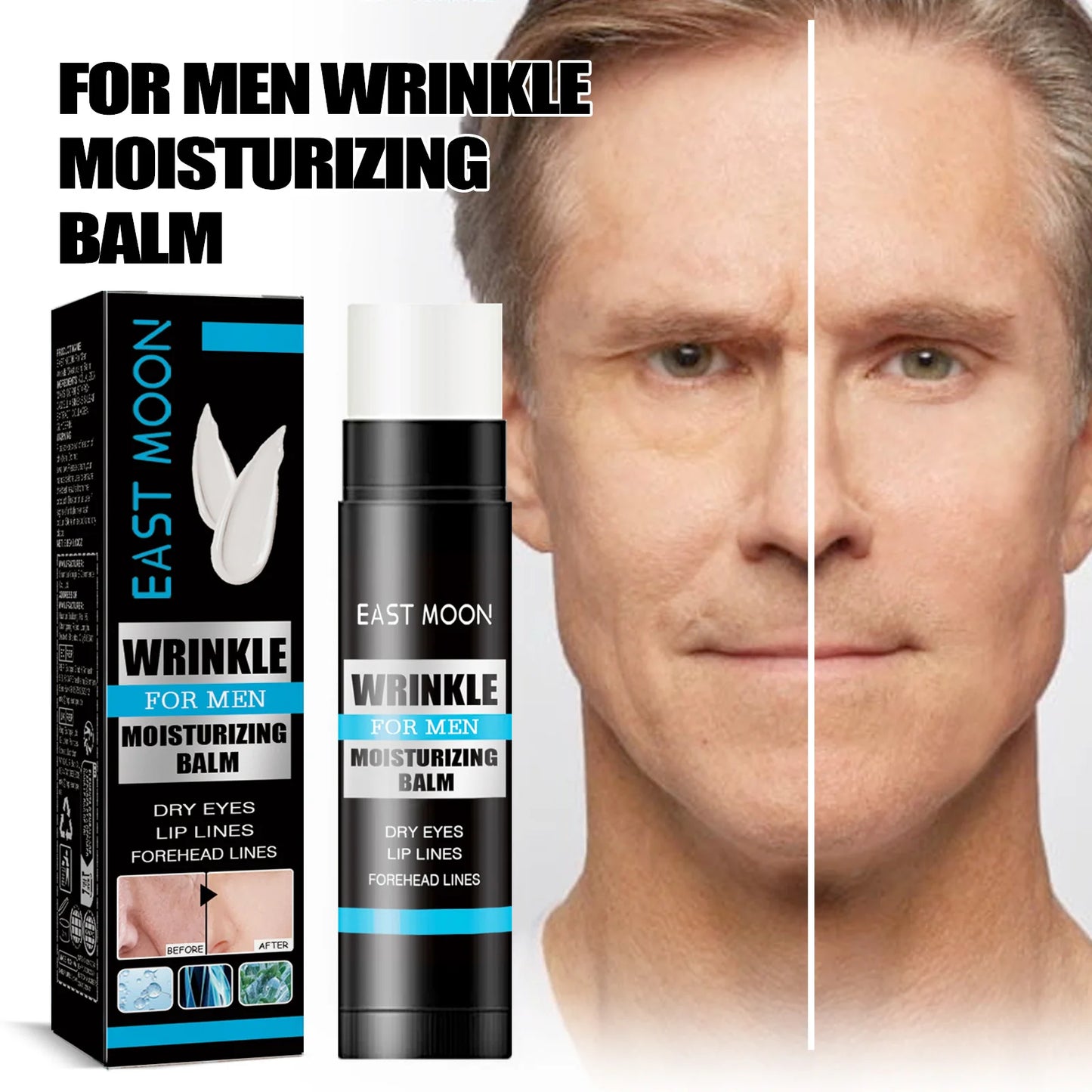 East Moon Men Anti Wrinkle Moisturizing Firming Reduce Fine Lines Balm