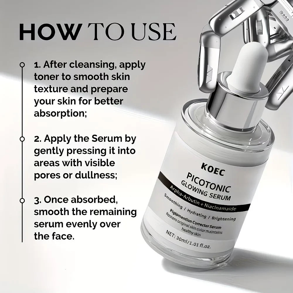 2-In-1 Brightening Correcting Serum With Alpha Arbutin Niacinamide