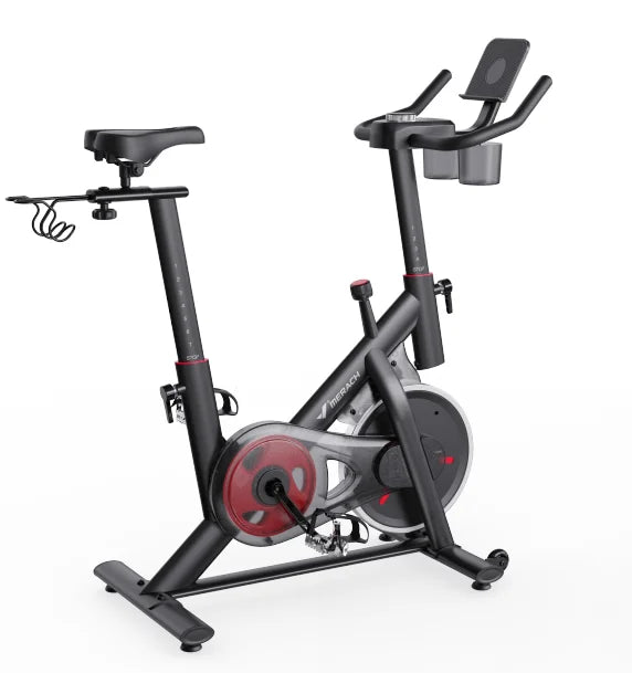 MERACH Magnetic Indoor Exercise Bike With Brake And App