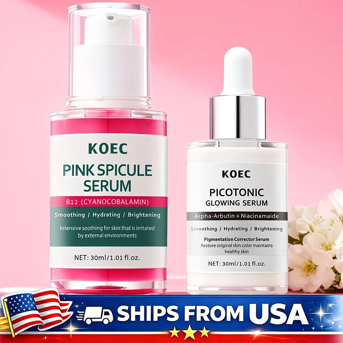 2-In-1 Brightening Correcting Serum With Alpha Arbutin Niacinamide