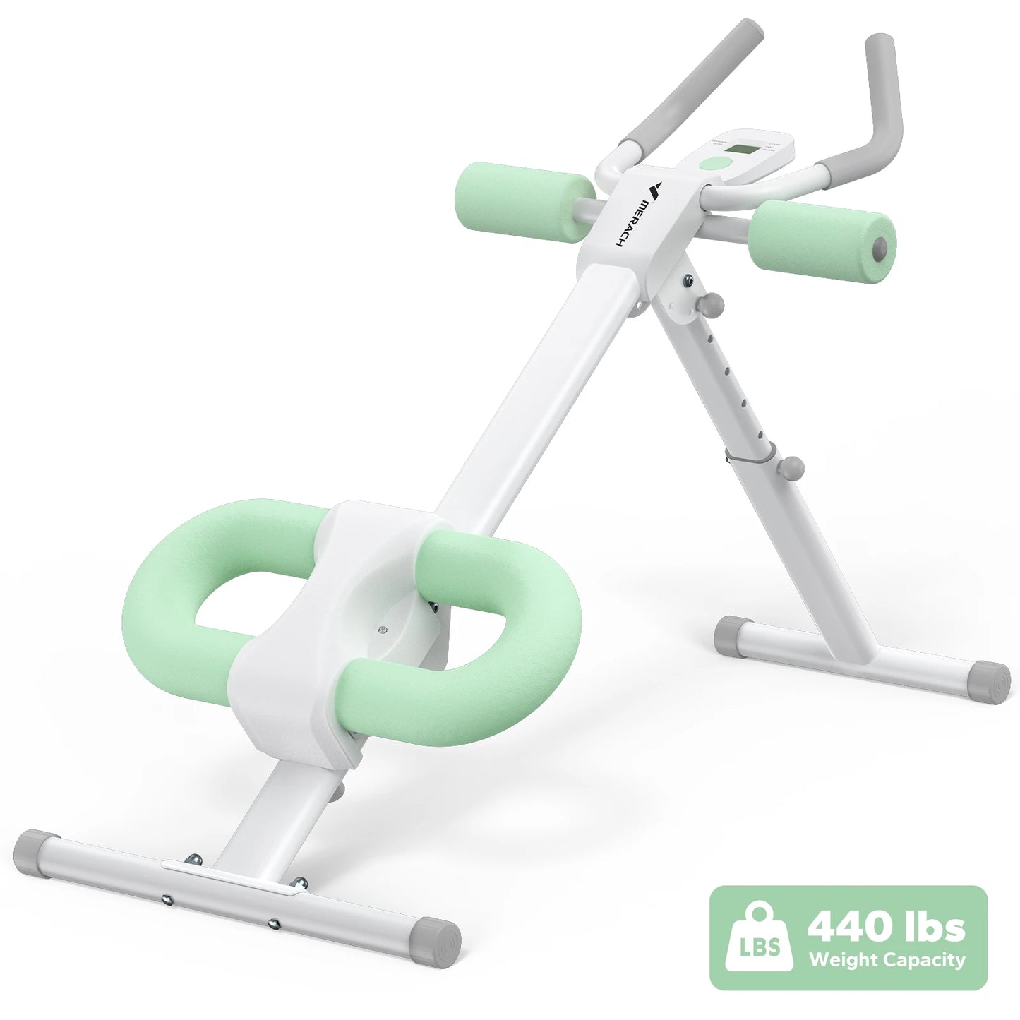 MERACH Ab Machine Adjustable Trainer Foldable Abdominal Workout System