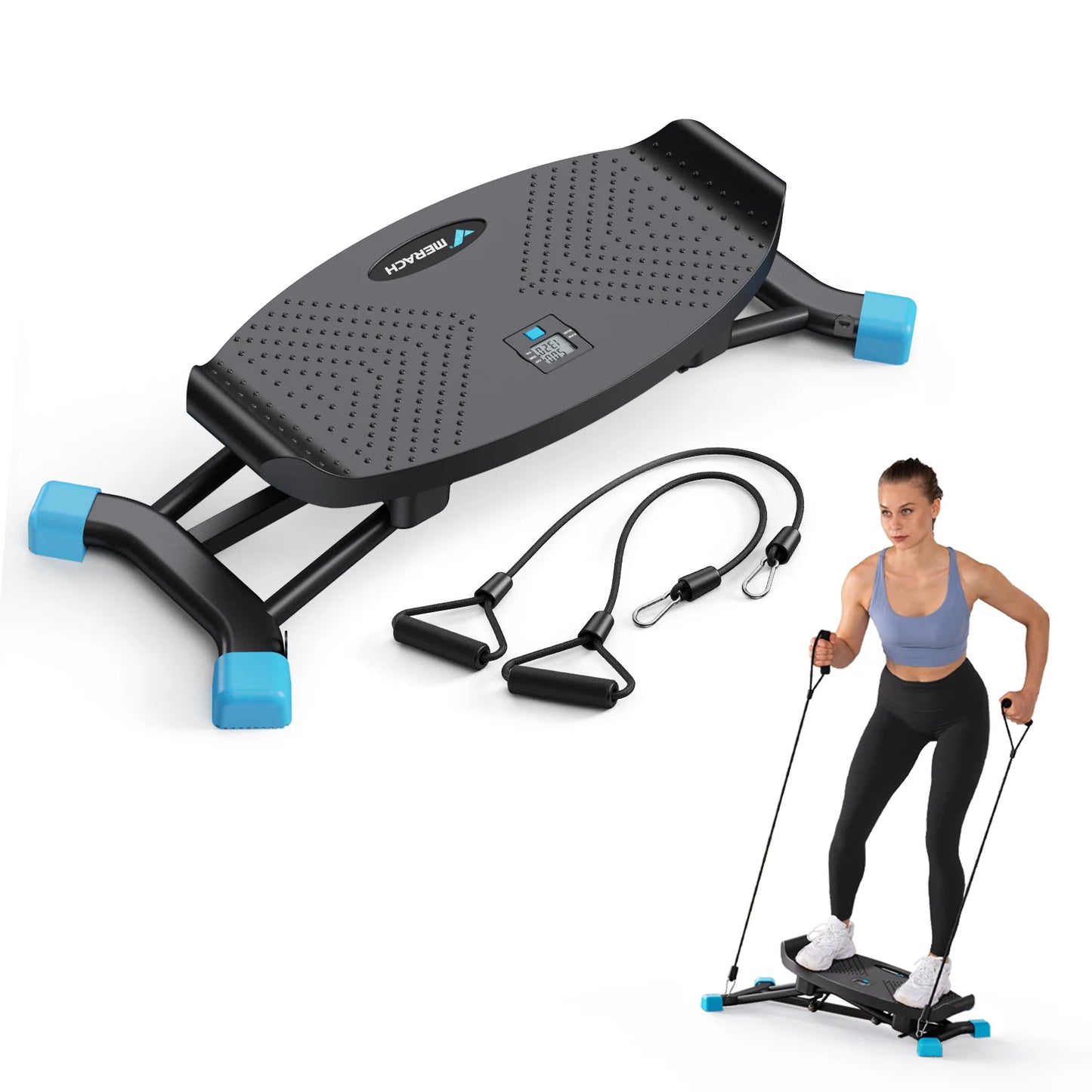MERACH Ski Machine Simulated Ski Training for Full-Body Cardio Fitness