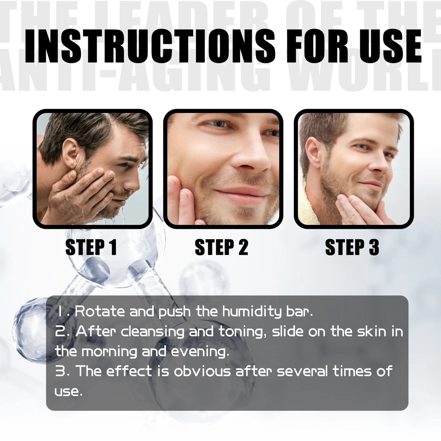 East Moon Men Anti Wrinkle Moisturizing Firming Reduce Fine Lines Balm
