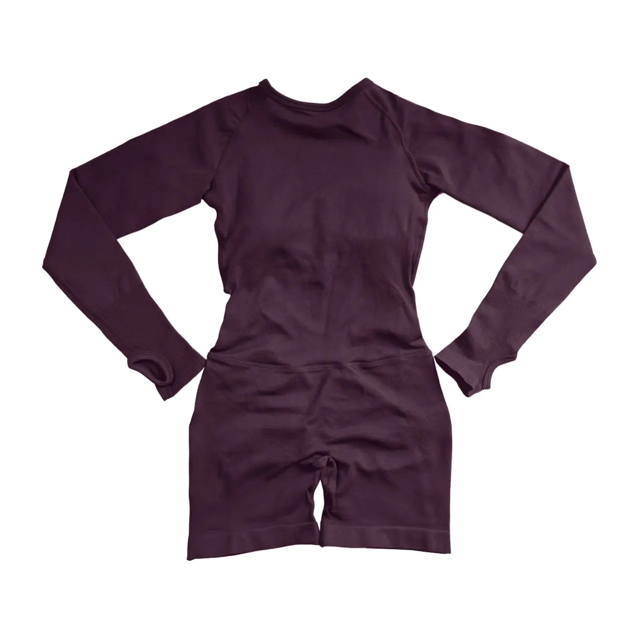 HerGymClothing Seamless Long Sleeve Yoga Jumpsuit Women Backless