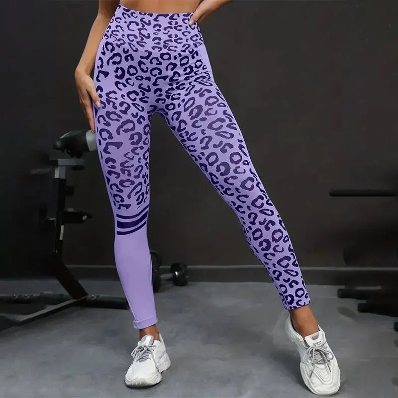 Yoga High Waist Seamless Quick Dry Tights for Women