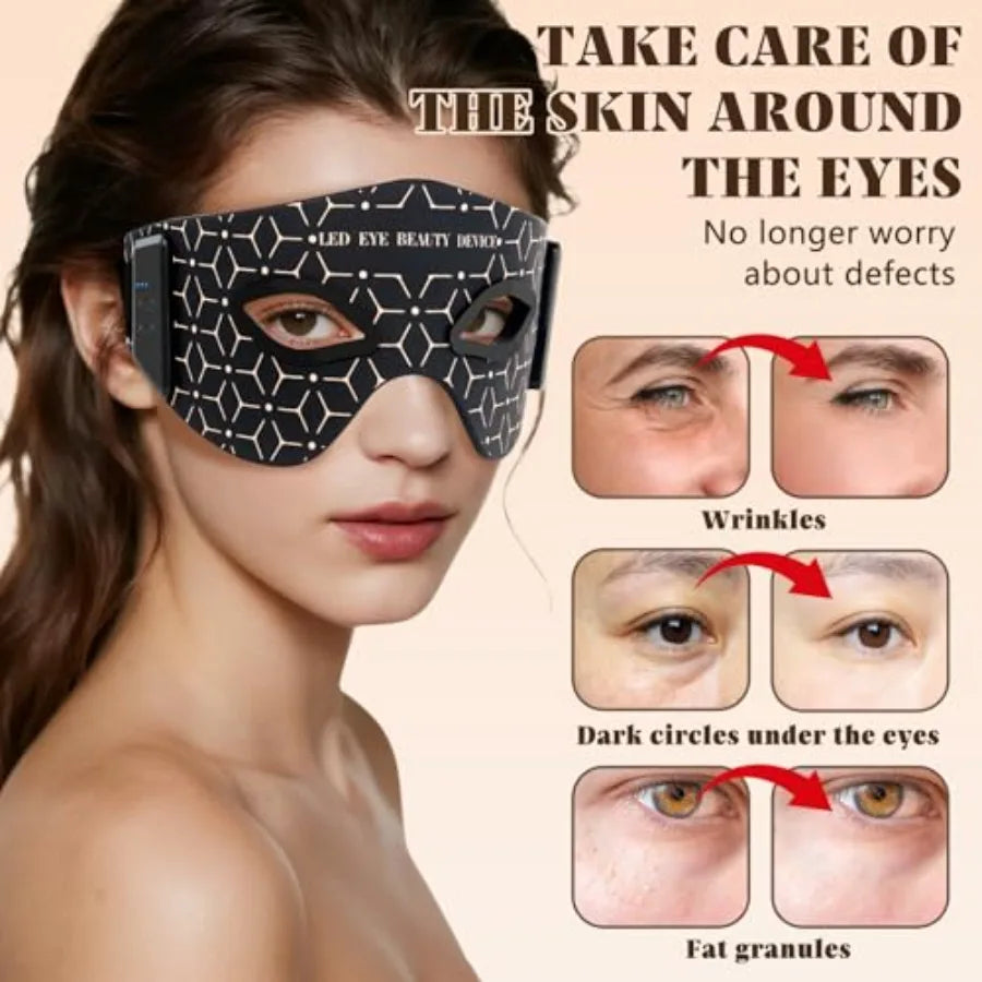 Red Light Therapy Eye Mask 5 Modes for Dark Circles