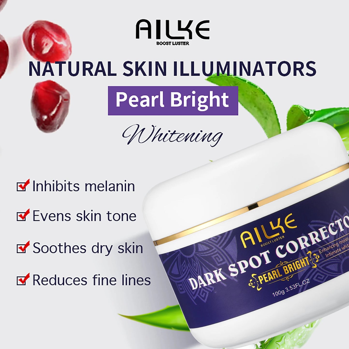 AILKE Dark Spot Correcting Cream For Face And Body Whitening