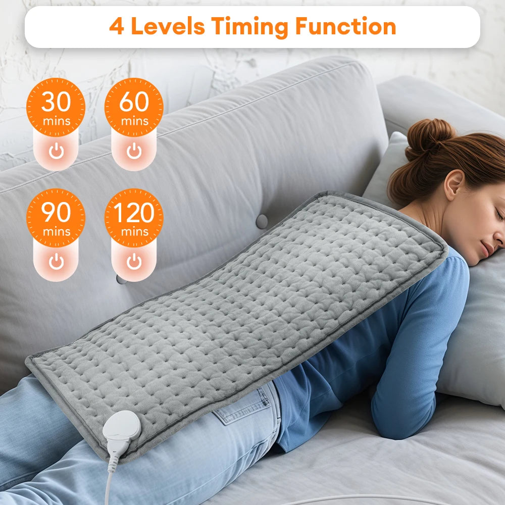 AFDEAL 9 Level 4 Mode Timer Electric Heating Pad Abdomen