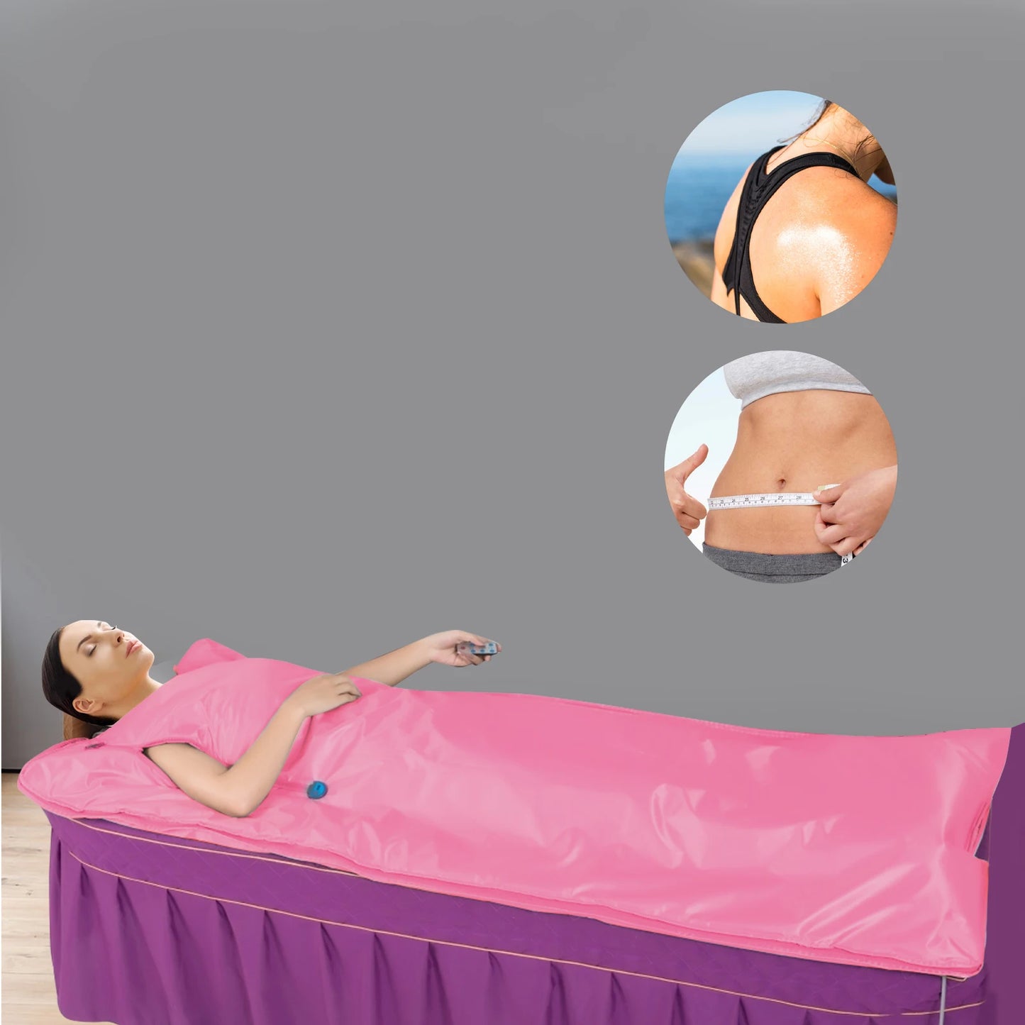 Portable Sauna Blanket For Home Spa And Salon Relaxation