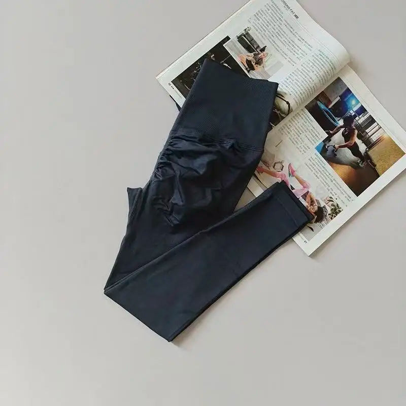 Seamless High Waist Yoga Pants For Gym Running Quick Dry