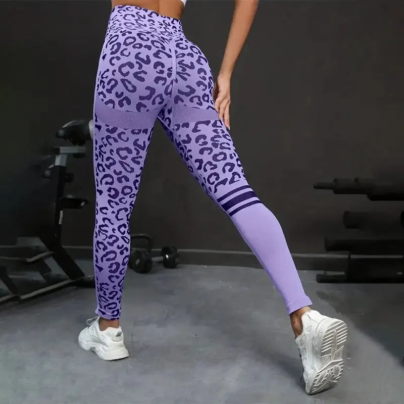 Yoga High Waist Seamless Quick Dry Tights for Women