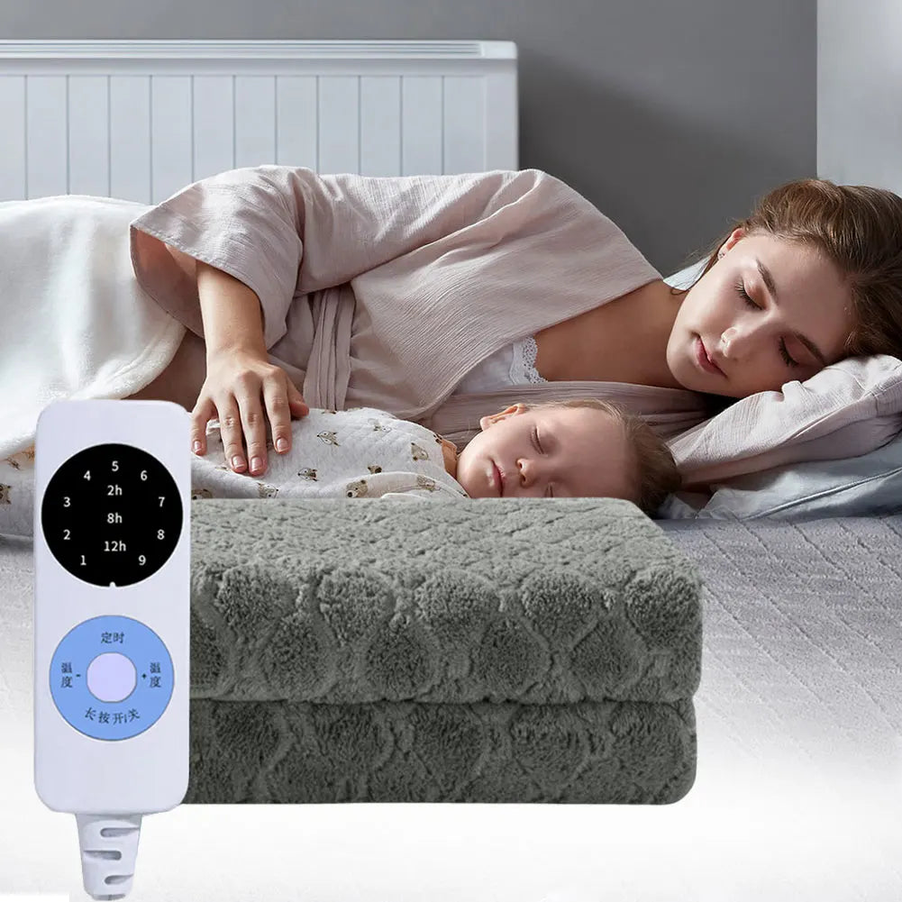 APWIKOGER Intelligent Electric Heated Blanket Portable Smart Warmer