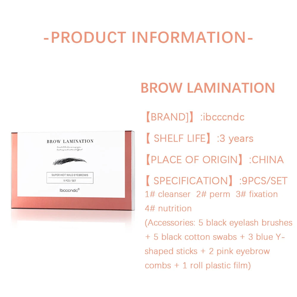 Ibcccndc Pro Lash Lift Kit Eyebrow Lamination And Lash Lift