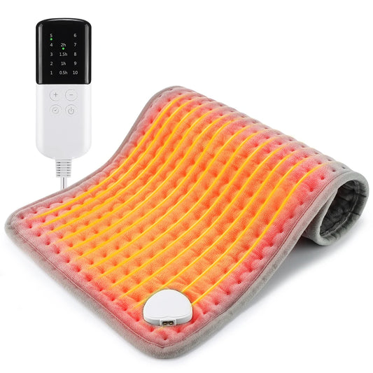 AFDEAL 9 Level 4 Mode Timer Electric Heating Pad Abdomen