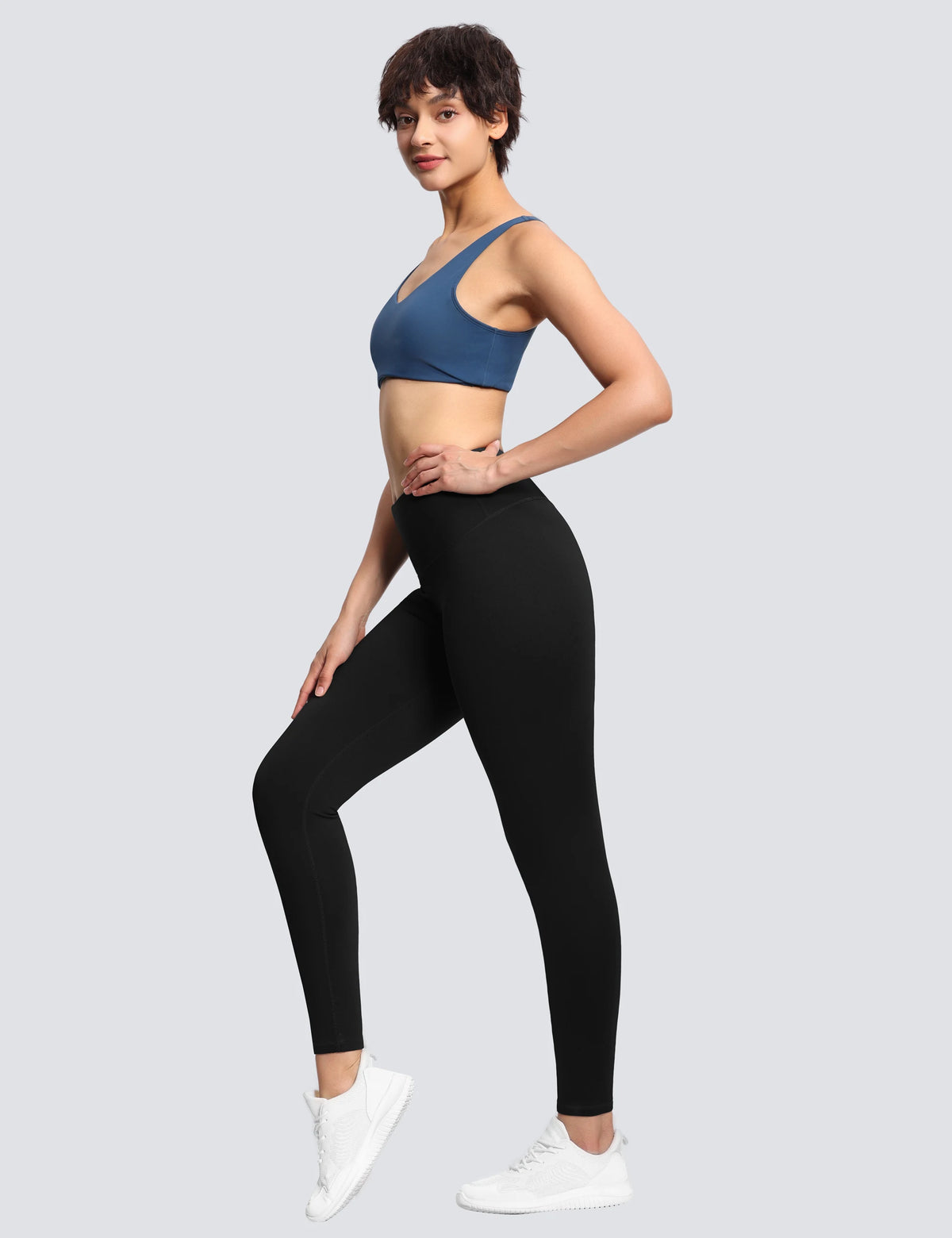THE GYM PEOPLE Women's High Waist Tummy Control Yoga Leggings