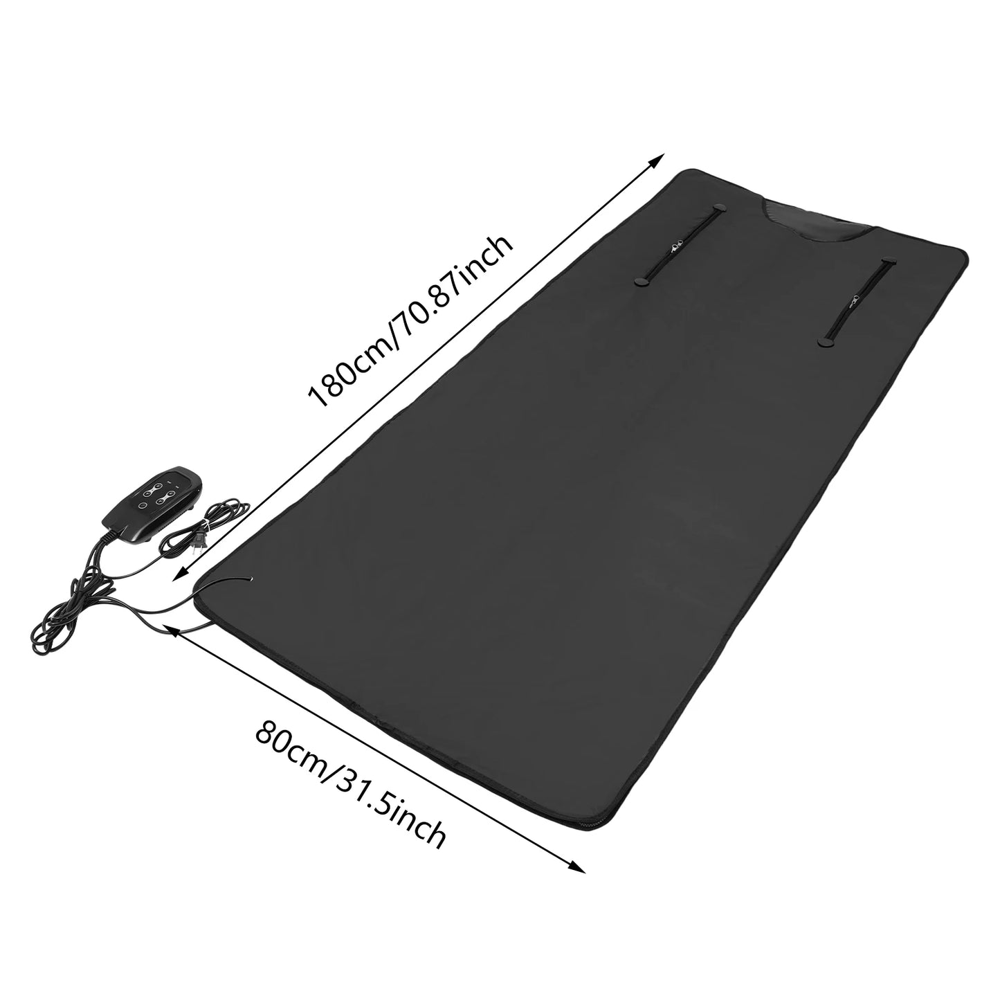 Portable Infrared Sauna Blanket With Adjustable Temperature Controller