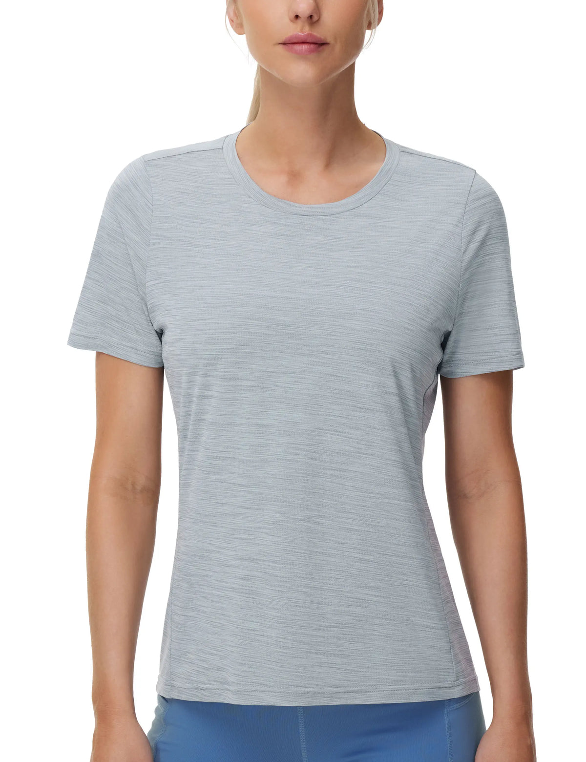 THE GYM PEOPLE Women's Lightweight Stretch Workout T Shirt