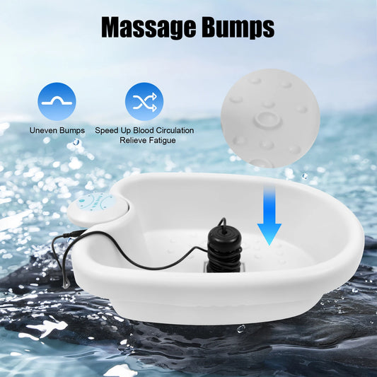 Ionic Detox Foot Bath Machine Tub Basin Array Timer