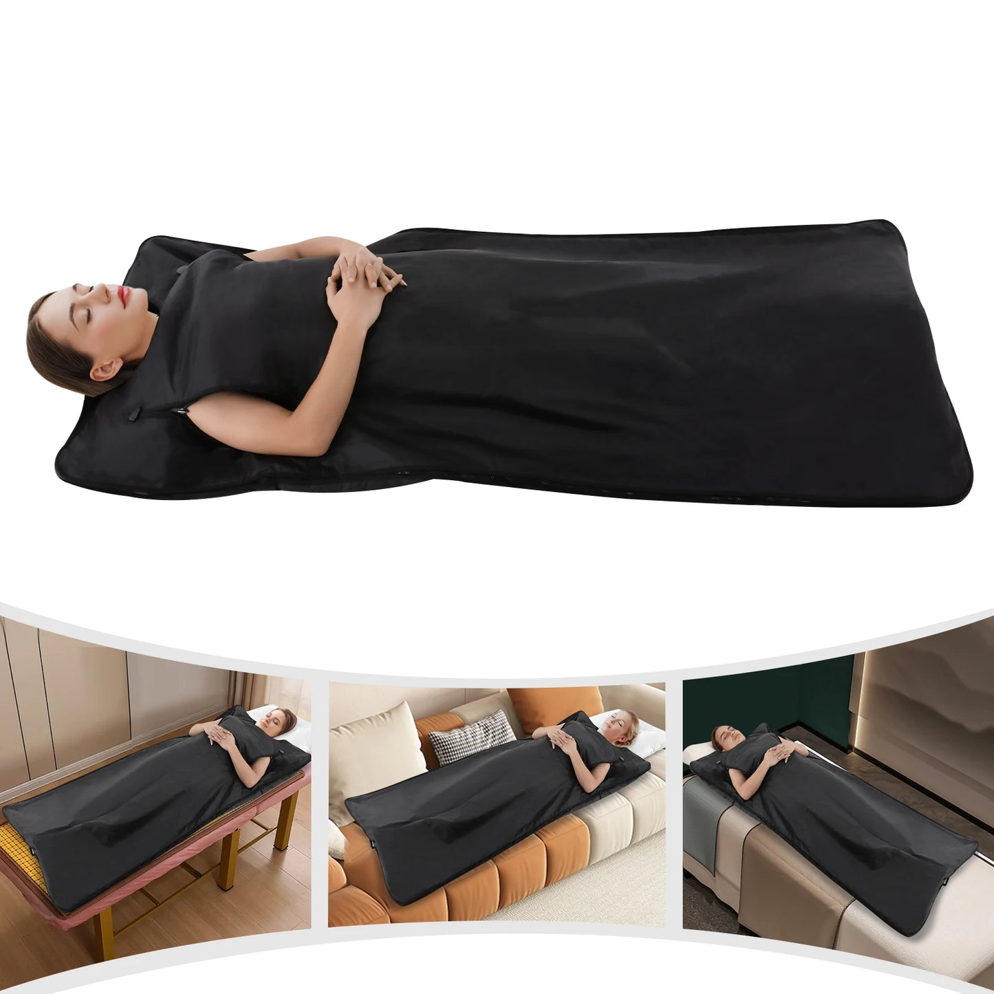 Portable Far Infrared Sauna Blanket For Detoxification And Relaxation
