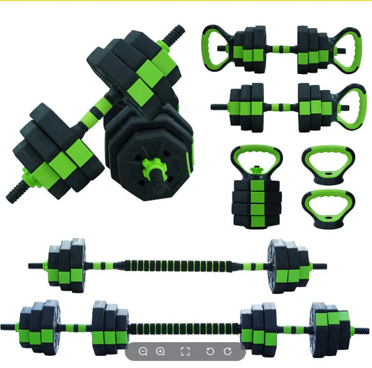 HiMISS 4 In 1 Adjustable Kettlebell And Dumbbell Set For Home Gym