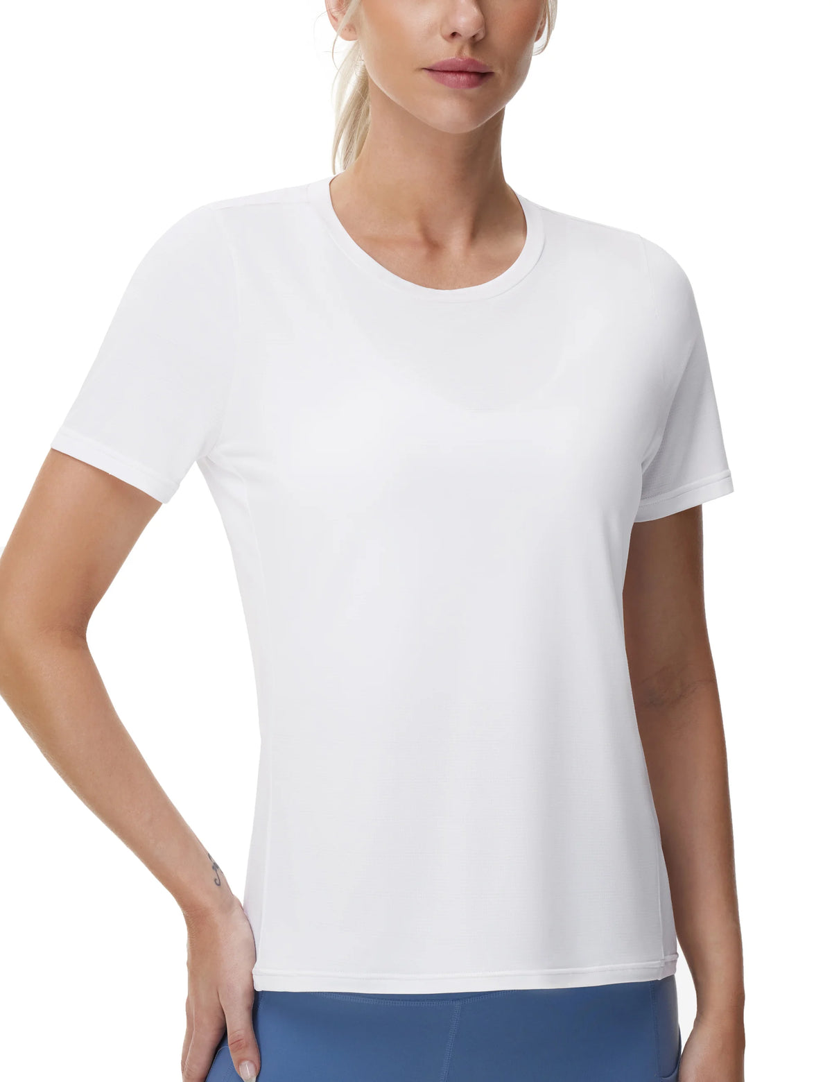 THE GYM PEOPLE Women's Lightweight Stretch Workout T Shirt
