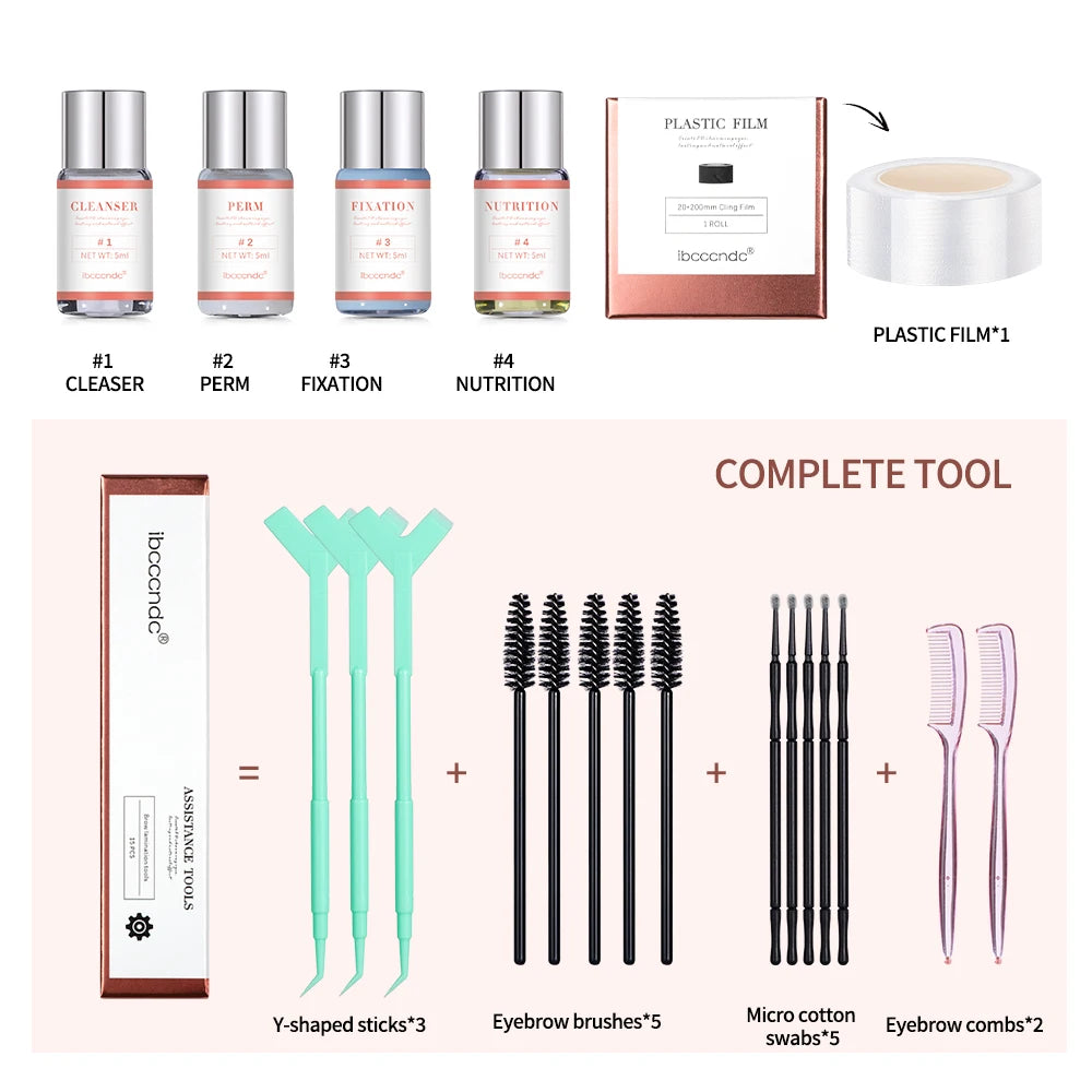 Ibcccndc Pro Lash Lift Kit Eyebrow Lamination And Lash Lift