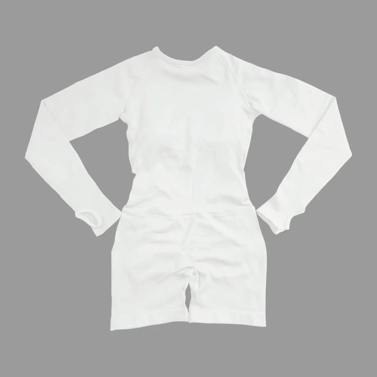 HerGymClothing Seamless Long Sleeve Yoga Jumpsuit Women Backless