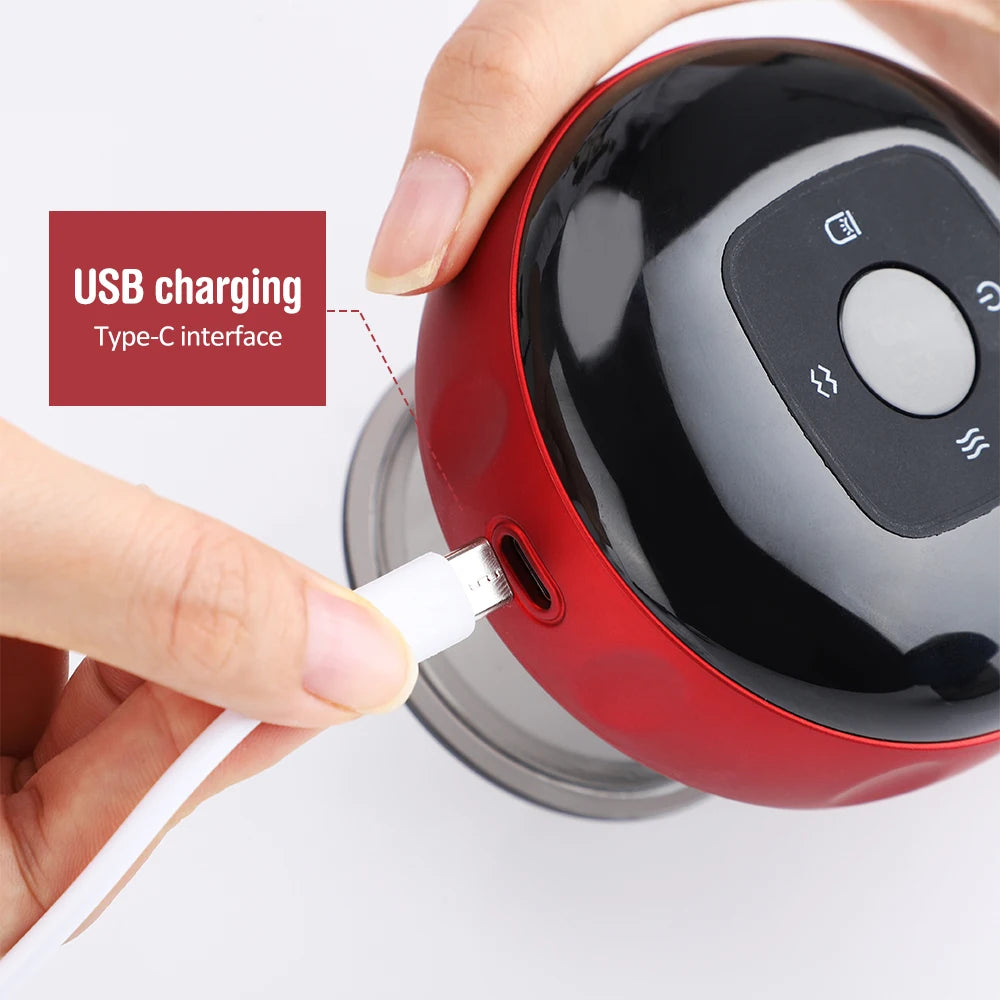 PastSky Rechargeable Smart Cupping Device With Electric Heating