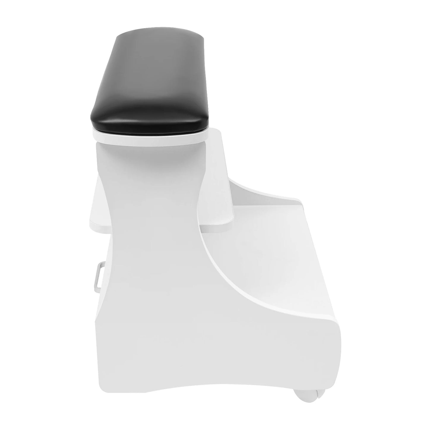 Foot Bath Stool With Wheels Portable Pedicure Foot Rest