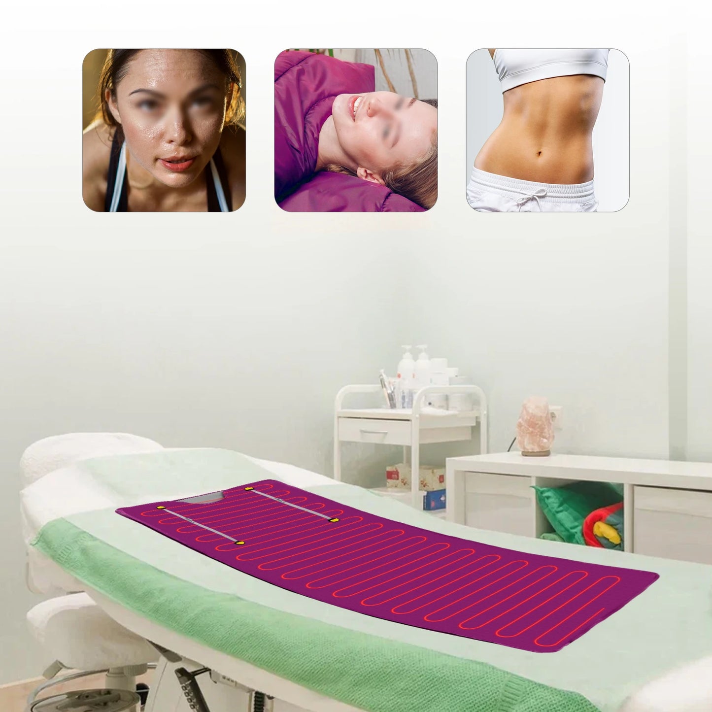 Portable Sauna Blanket For Home Spa And Salon Relaxation