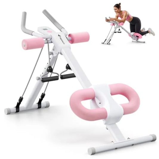 Home Gym Abdominal Trainer Adjustable Foldable With Knee Protection