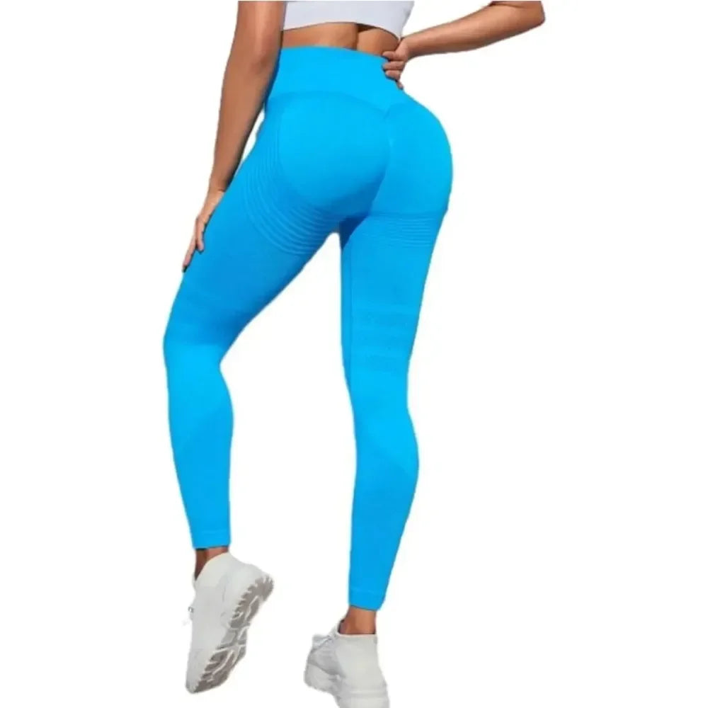 Cellulite 3D Leggings High Waisted Butt Lifting Tummy Control