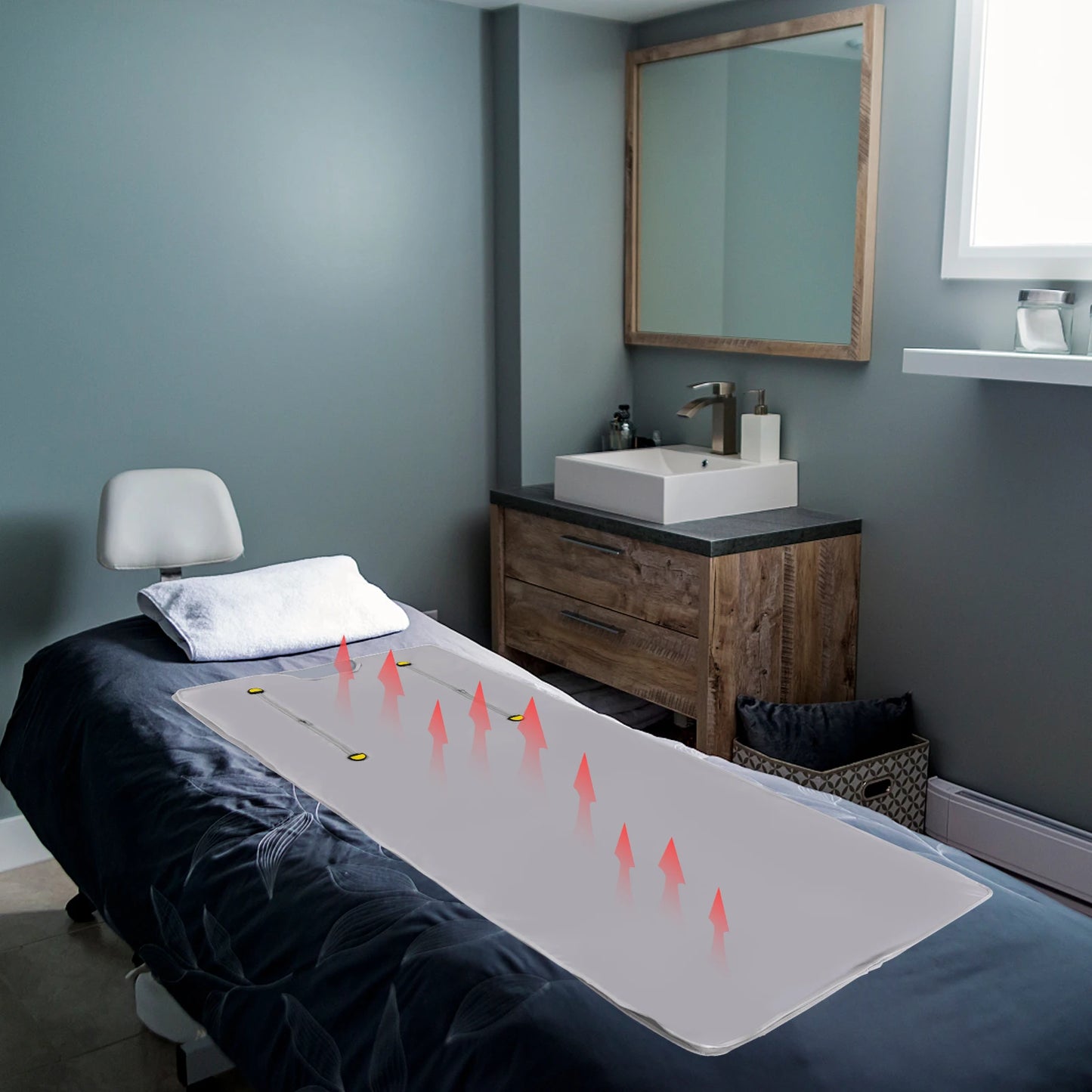 Portable Sauna Blanket For Home Spa And Salon Relaxation