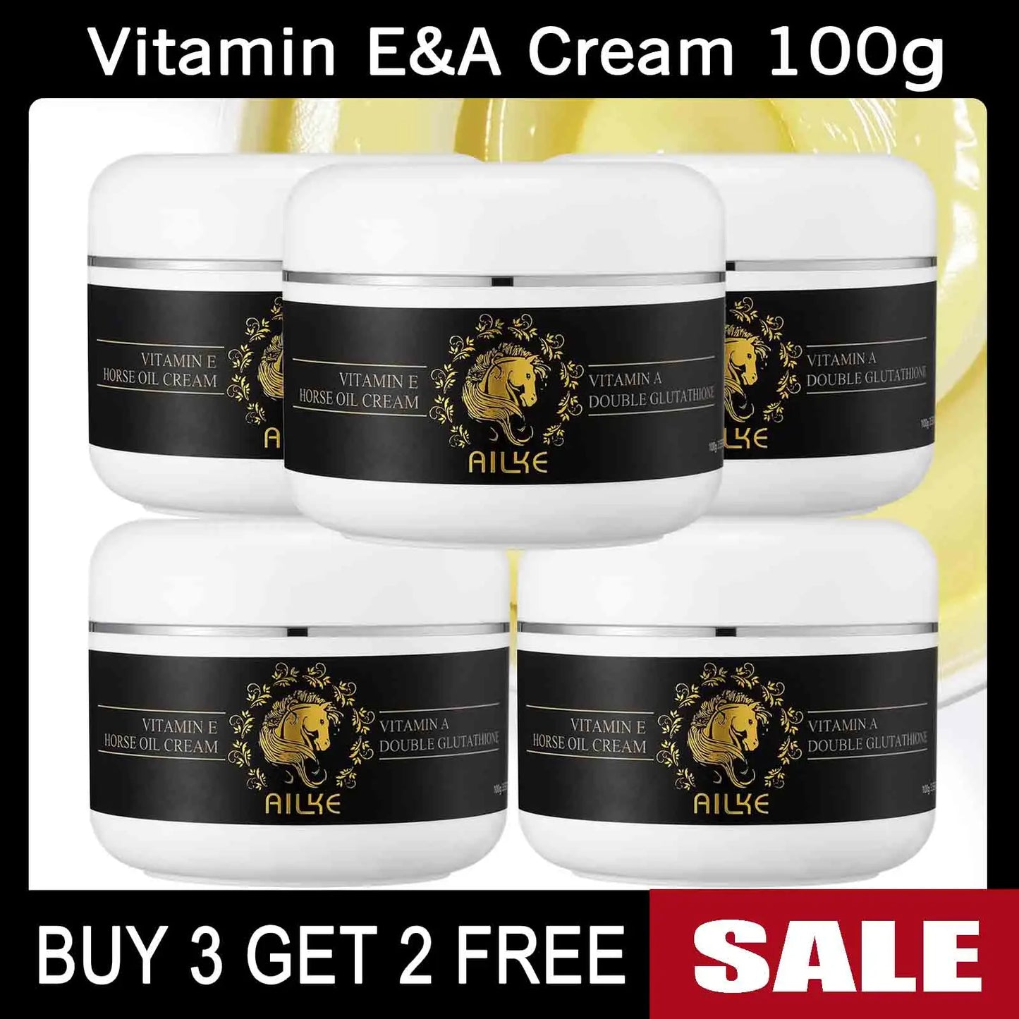 AILKE Collagen 5-In-1 Skin Care Set For Face And Body