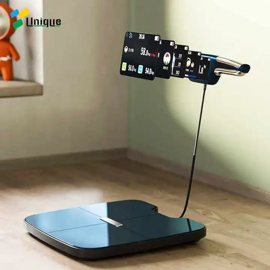 Digital Bathroom Scale With 8 Electrode Body Fat BMI Readouts
