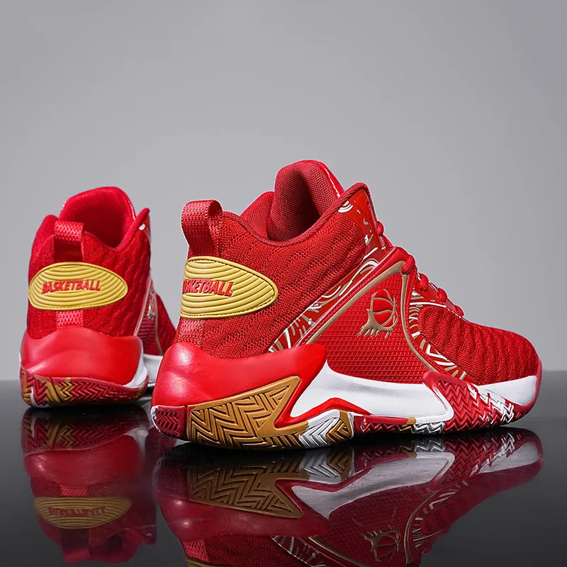 Louis Kadhr Mens Basketball Shoes Lightweight Breathable Anti Slip