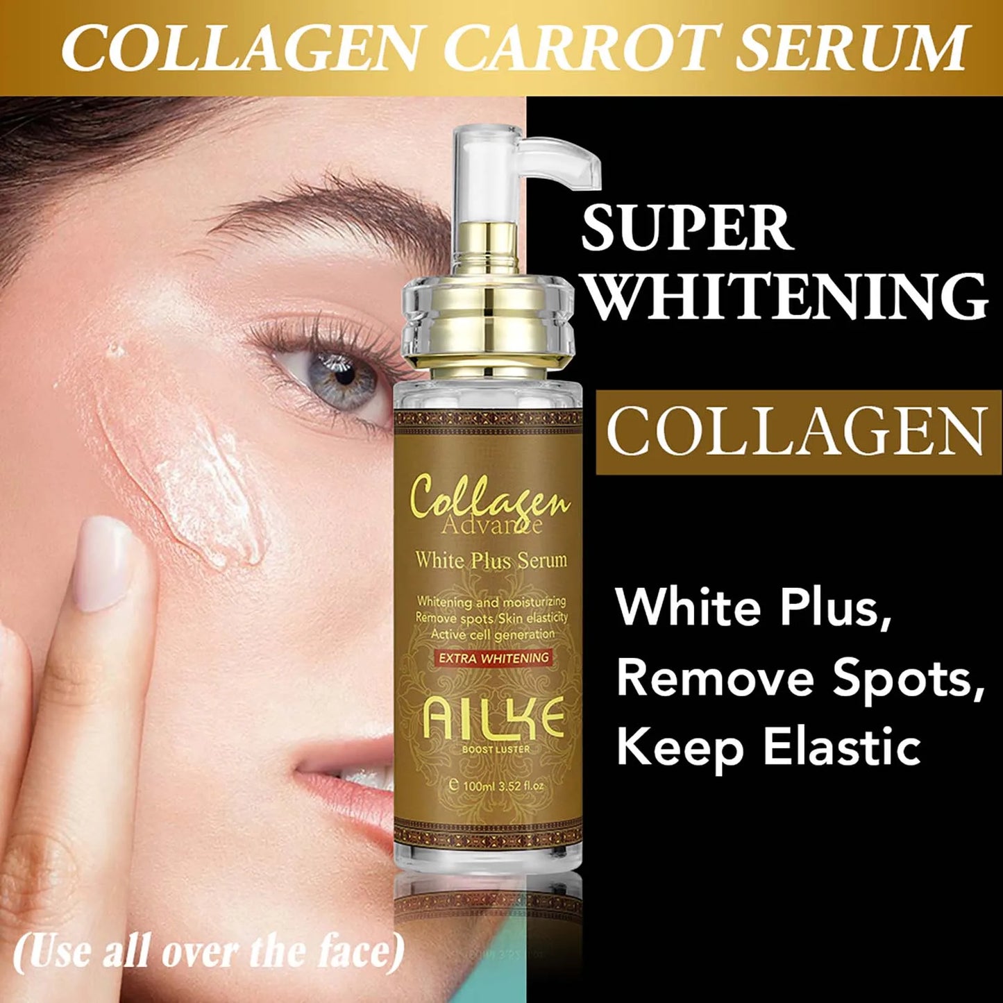 AILKE Collagen 5-In-1 Skin Care Set For Face And Body