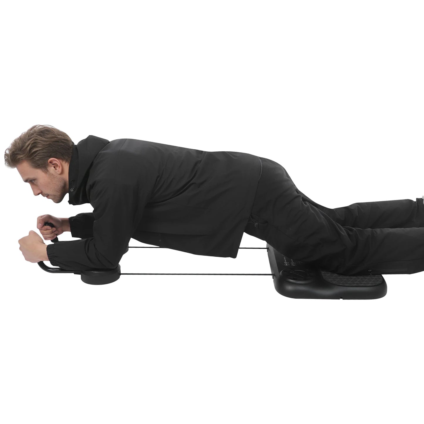 Pilates Board Multifunctional Abdominal Reformer Portable Home Gym with Timer