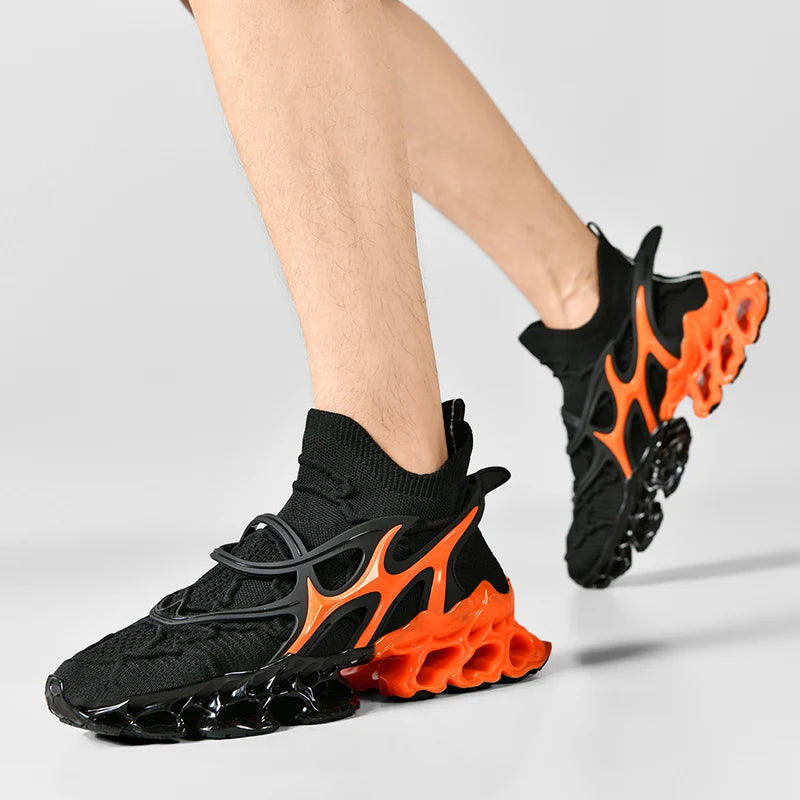 Lexsan Mens Casual Sneakers Breathable Running Shoes