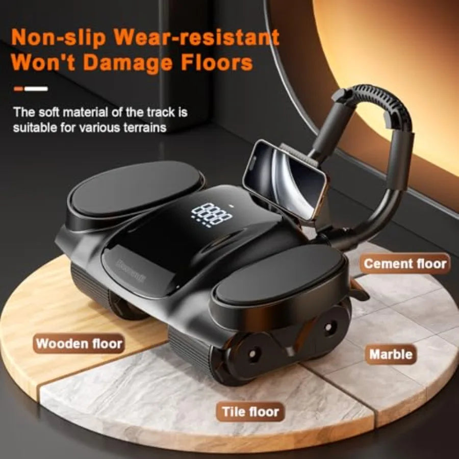 YAO HUI HUANG Ab Roller Wheel With Durable Knee Mat