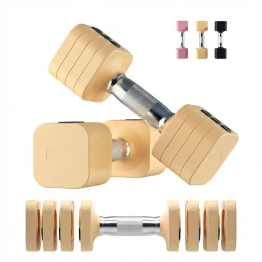 Dumbbell Set For Home Gym Five In One Free Weights