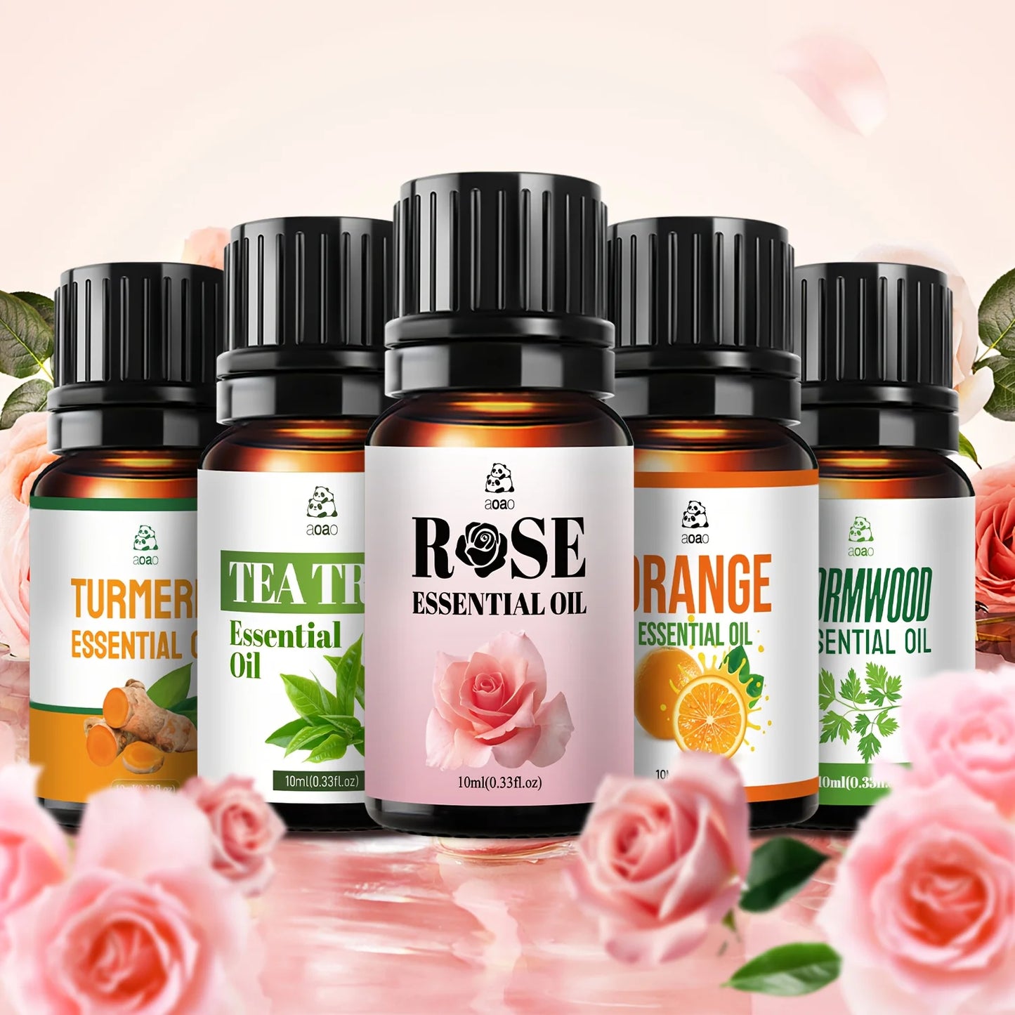 Aoao Skin Care Blend Essential Oils Set For Facial Massage