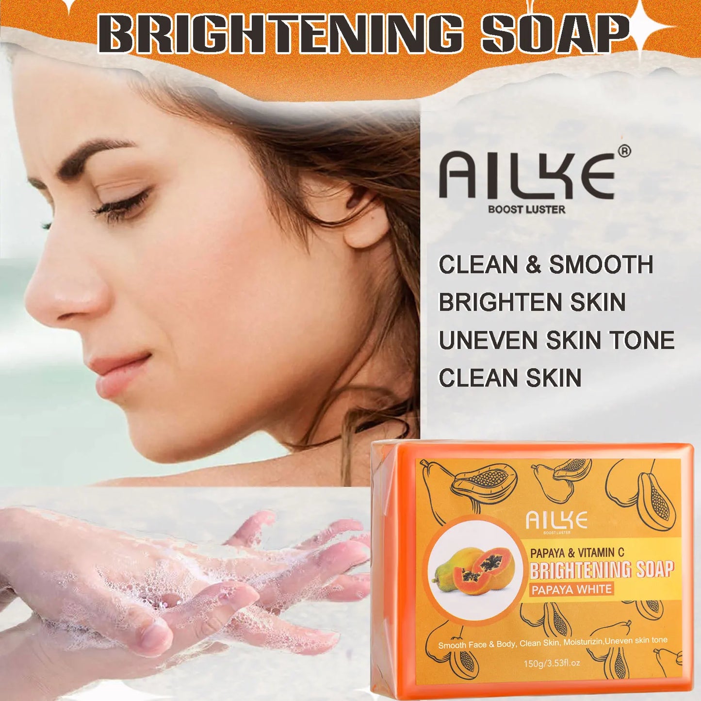 AILKE Collagen 5-In-1 Skin Care Set For Face And Body