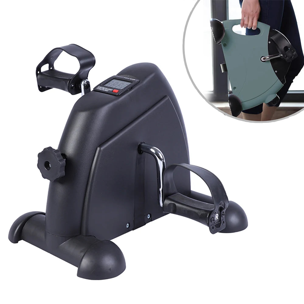 Mini Under Desk Pedal Exerciser Bike With LCD Display